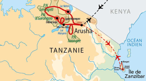 KTSANZAN mapa